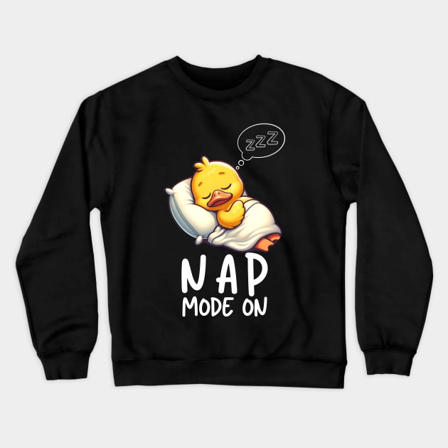 NAP MODE ON Crewneck Sweatshirt by GP SHOP